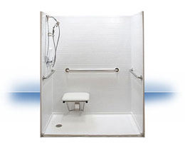 Walk in shower in Florence by Independent Home Products, LLC